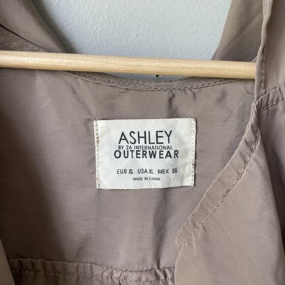 Ashley Outerwear Light Jacket Khaki Womens Size XL The Buckle - Picture 4 of 11
